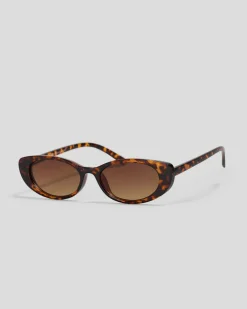 Sunglasses*Indie Eyewear Olivia Sunglasses Tort/gd Brn