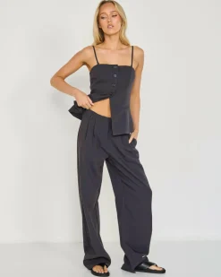 Sets|Bottoms*Ava And Ever Ollie Dicaprio Pants Charcoal