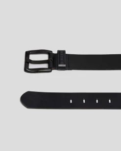 Online Onyx Leather Belt Belts
