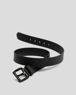 Online Onyx Leather Belt Belts