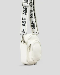 Bags*Ava And Ever Onyx Messenger Bag White