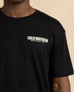 Tops & T-Shirts*Great Northern Open Sky Open Fire T-Shirt Black