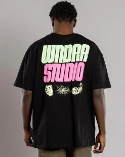 Tops & T-Shirts*Wndrr Opponent Box Fit T-Shirt Black