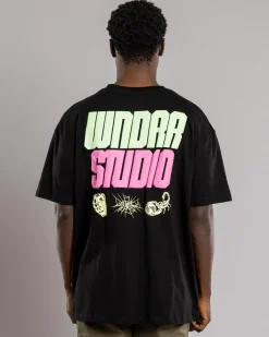 Tops & T-Shirts*Wndrr Opponent Box Fit T-Shirt Black