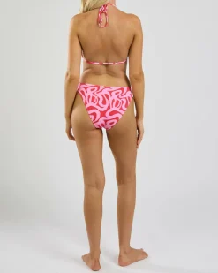 Bikinis*Kaiami Orbit Classic Bikini Bottom Pink/red