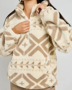 Jumpers & Hoodies*Mooloola Oregon Polar Fleece Beige