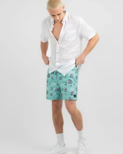 Outlet Organic Elastic Waist Shorts Shorts & Bottoms