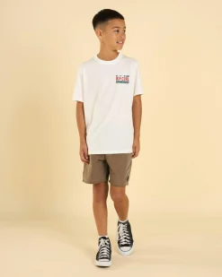 Tops & T-Shirts*Rip Curl Origin Palms T-Shirt Bone