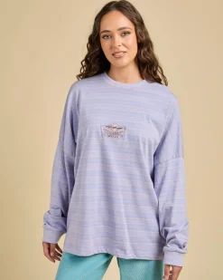 Tops*Billabong Original Tides Long Sleeve T-Shirt Multi