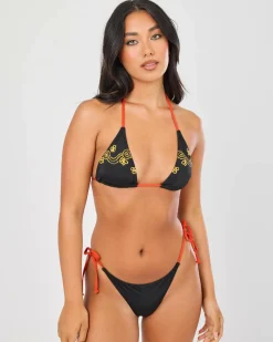 Bikinis*Billabong Otis River Remi Triangle Bikini Top Black