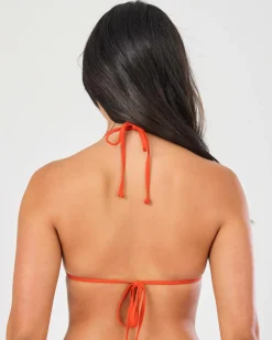 Bikinis*Billabong Otis River Remi Triangle Bikini Top Black