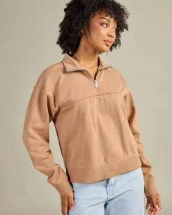 Our Town Zip Through Sweatshirt Women Jumpers & Hoodies