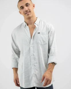 Tops & T-Shirts*Rip Curl Ourtime Long Sleeve Shirt Off White