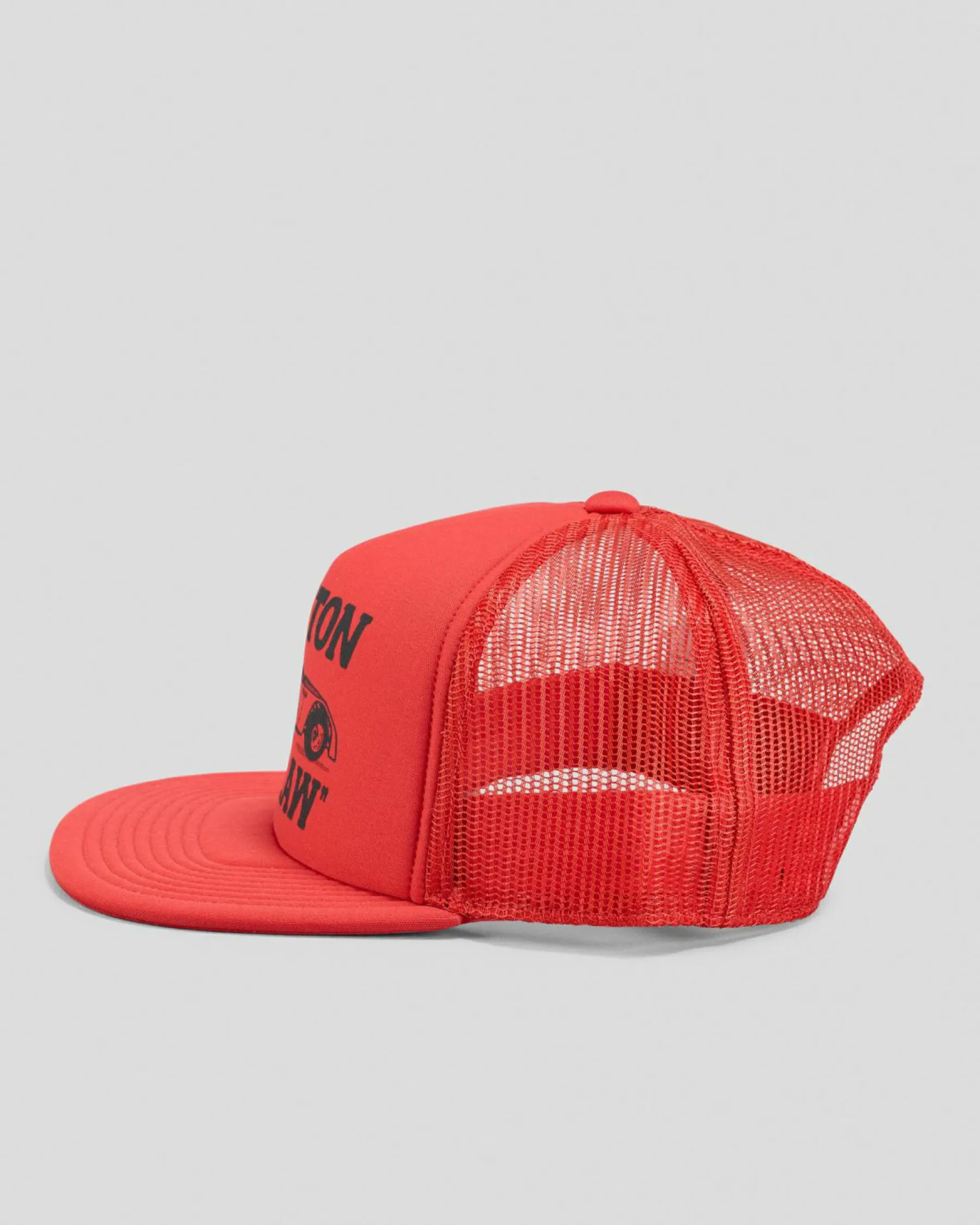 Headwear*Brixton Outlaw Trucker Cap Red/red