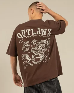 Outlet Outlaws Oversized T-Shirt Tops & T-Shirts