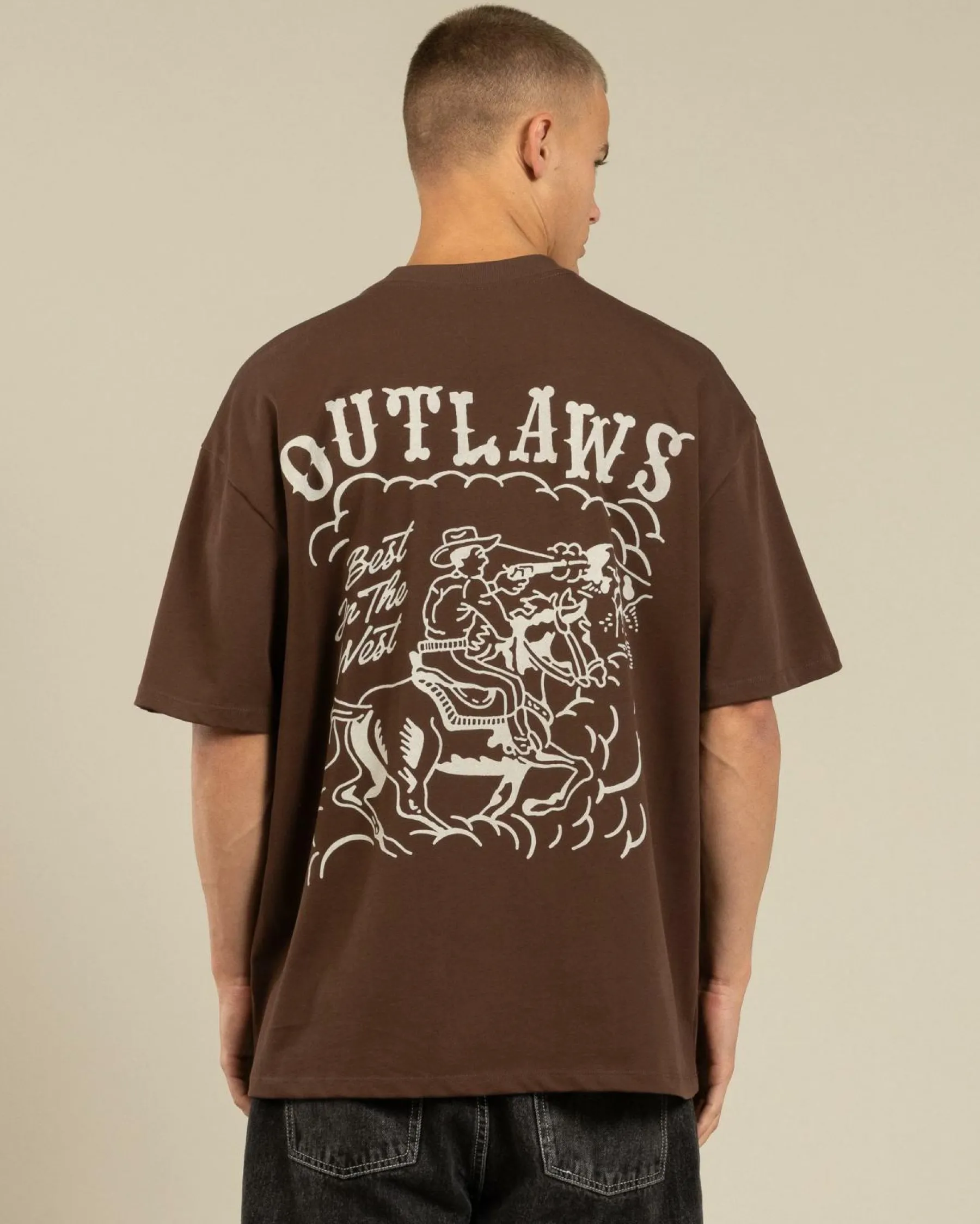 Outlet Outlaws Oversized T-Shirt Tops & T-Shirts