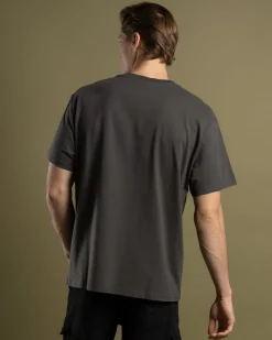Tops & T-Shirts*Santa Cruz Oval Dot Chest T-Shirt Washed Black