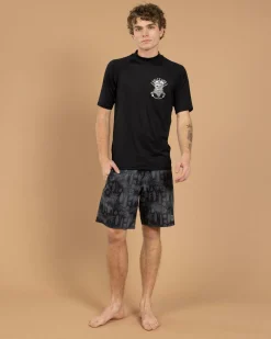 New Overboard Short Sleeve Rash Vest Rashies