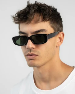 Sunglasses*Happy Hour Oxford Polarised Sunglasses Gloss Black