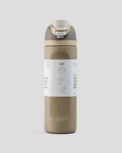 Bottles & Lunch Boxes|Bottles & Lunch Boxes*Owala 24oz FreeSip Stainless Steel Water Bottle Grey/brown