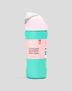 Bottles & Lunch Boxes|Bottles & Lunch Boxes*Owala 16oz FreeSip Stainless Steel Water Bottle Pink/green