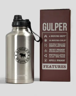 Hot 64oz Gulper Insulated Water Bottle Women Bottles & Lunch Boxes|Bottles & Lunch Boxes