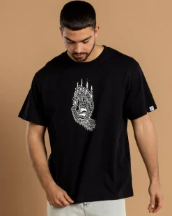 Tops & T-Shirts*Santa Cruz Pace Ritual Hand Mono T-Shirt Black