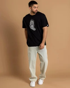 Tops & T-Shirts*Santa Cruz Pace Ritual Hand Mono T-Shirt Black