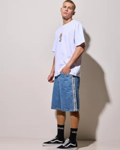 Denim|Shorts & Bottoms*Worship Supplies Pacer Big Dawg Jean Shorts Sky High Blue