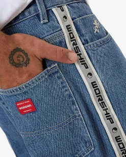 Denim|Shorts & Bottoms*Worship Supplies Pacer Big Dawg Jeans Sky High Blue