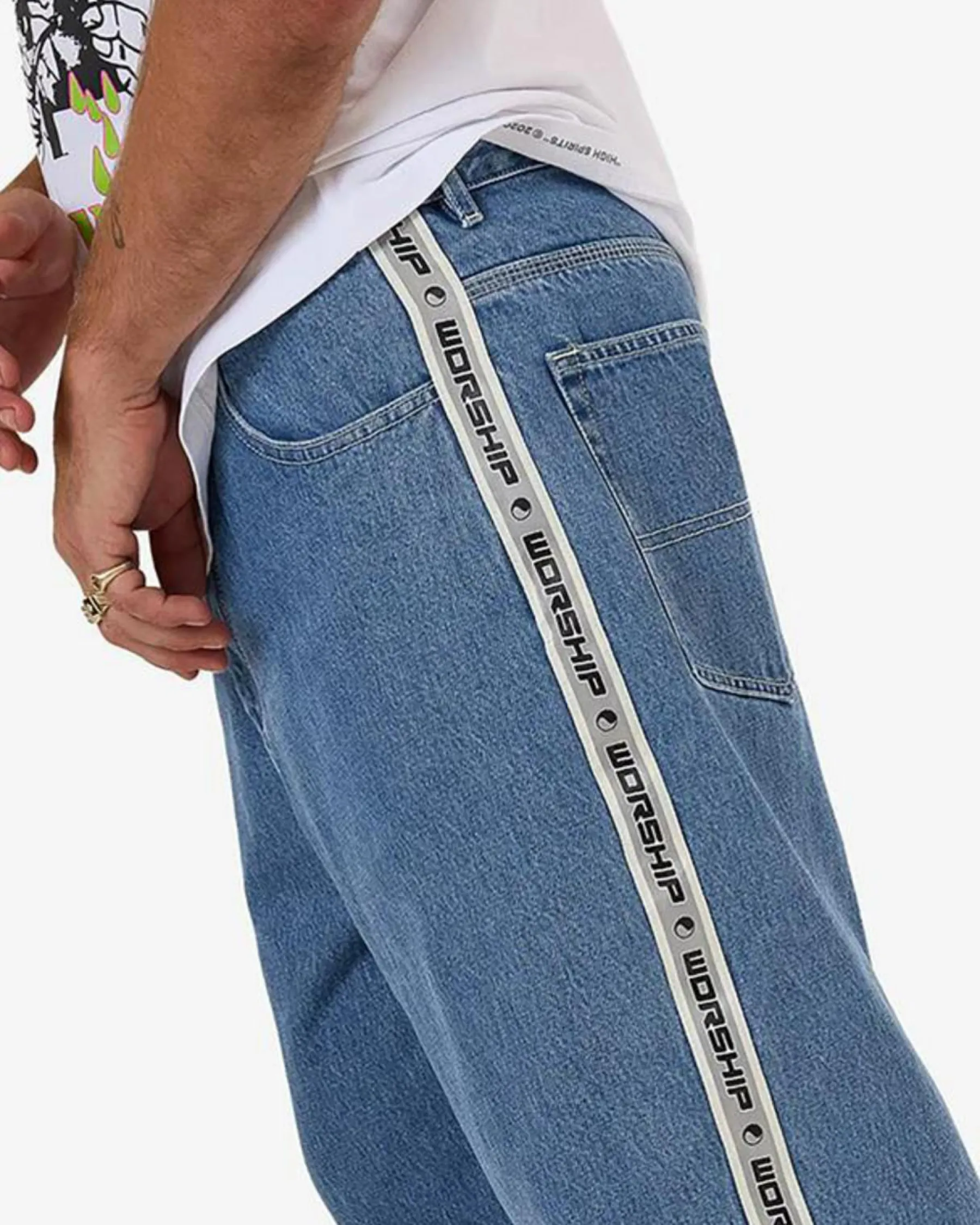 Denim|Shorts & Bottoms*Worship Supplies Pacer Big Dawg Jeans Sky High Blue