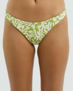 Bikinis*Billabong Palm Grove Hike Bikini Bottom Celery