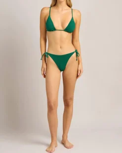 Online Palm Shadows Tiki Triangle Bikini Top Women Bikinis