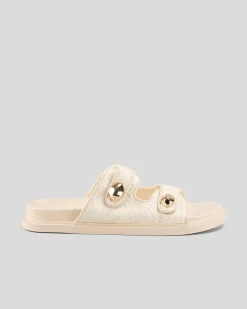 Slides*Ava And Ever Palma Slide Sandals Natural
