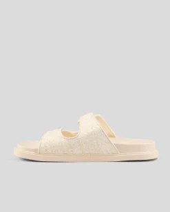 Slides*Ava And Ever Palma Slide Sandals Natural