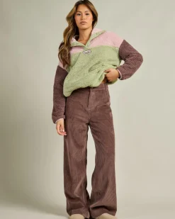 Palmy Cord Pants Women Bottoms