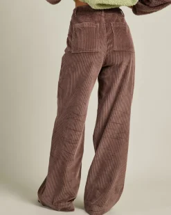 Palmy Cord Pants Women Bottoms