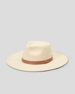 Headwear*Mooloola Palomino Felt Hat Latte