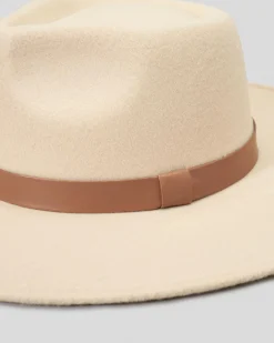 Headwear*Mooloola Palomino Felt Hat Latte