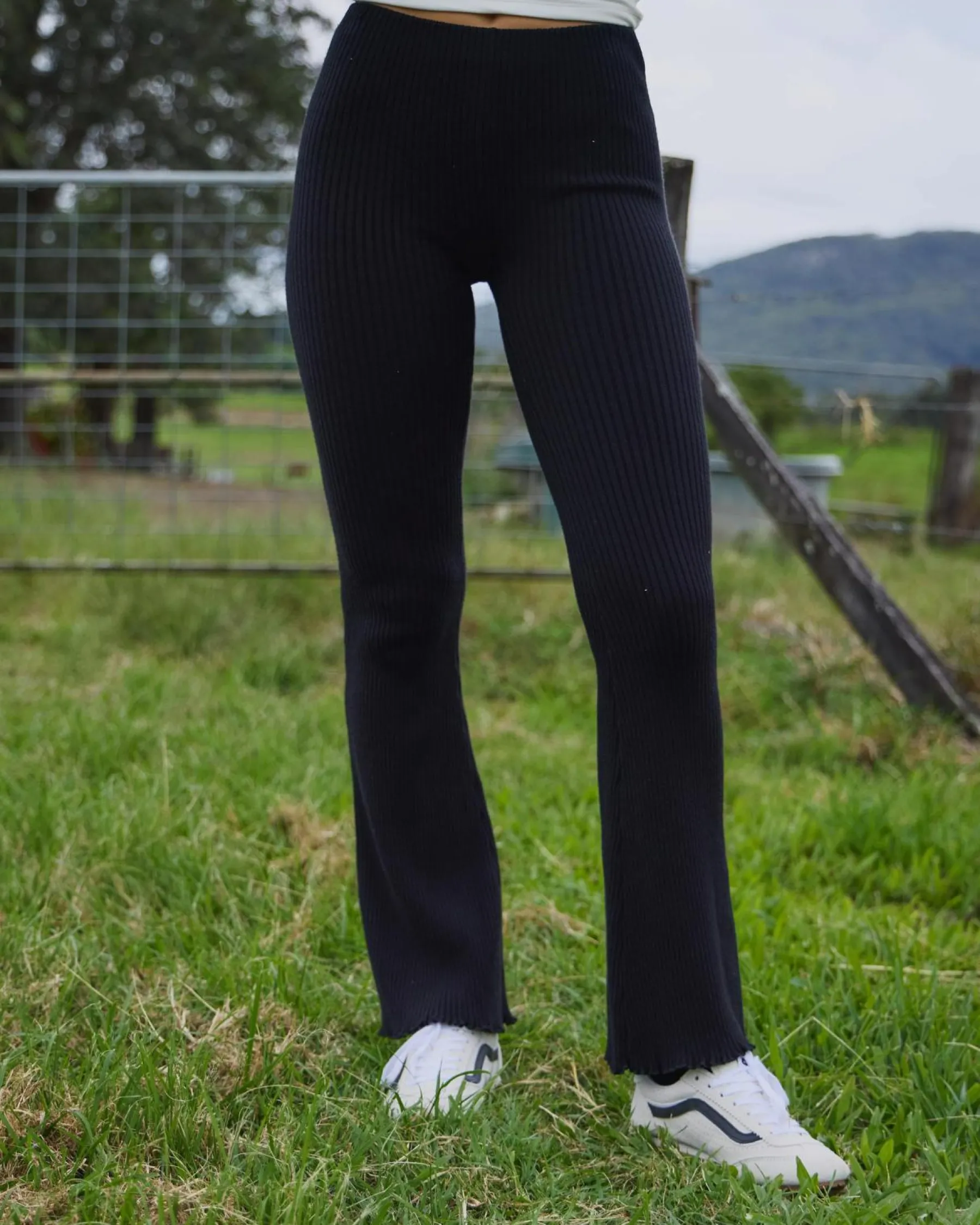 Bottoms*Mooloola Paris Lounge Pants Black