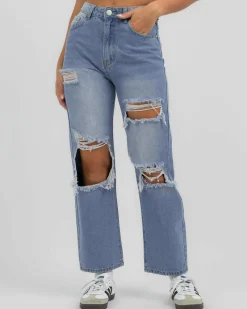 Denim|Bottoms*DESU Parker Jeans Mid Blue