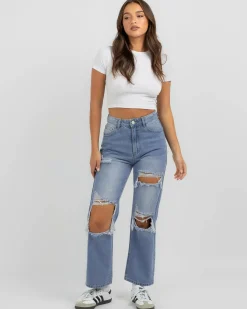 Denim|Bottoms*DESU Parker Jeans Mid Blue
