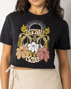 Tops*Volcom Parrot Paints T-Shirt Black