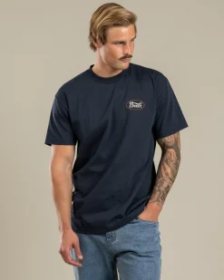 Tops & T-Shirts*Brixton Parsons T-Shirt Navy