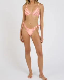 Bikinis*Roxy Party Wave 2 Fixed Triangle Bikini Top Dubarry