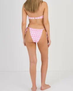 Bikinis*Billabong Party Wave Bells Bikini Bottom Pink