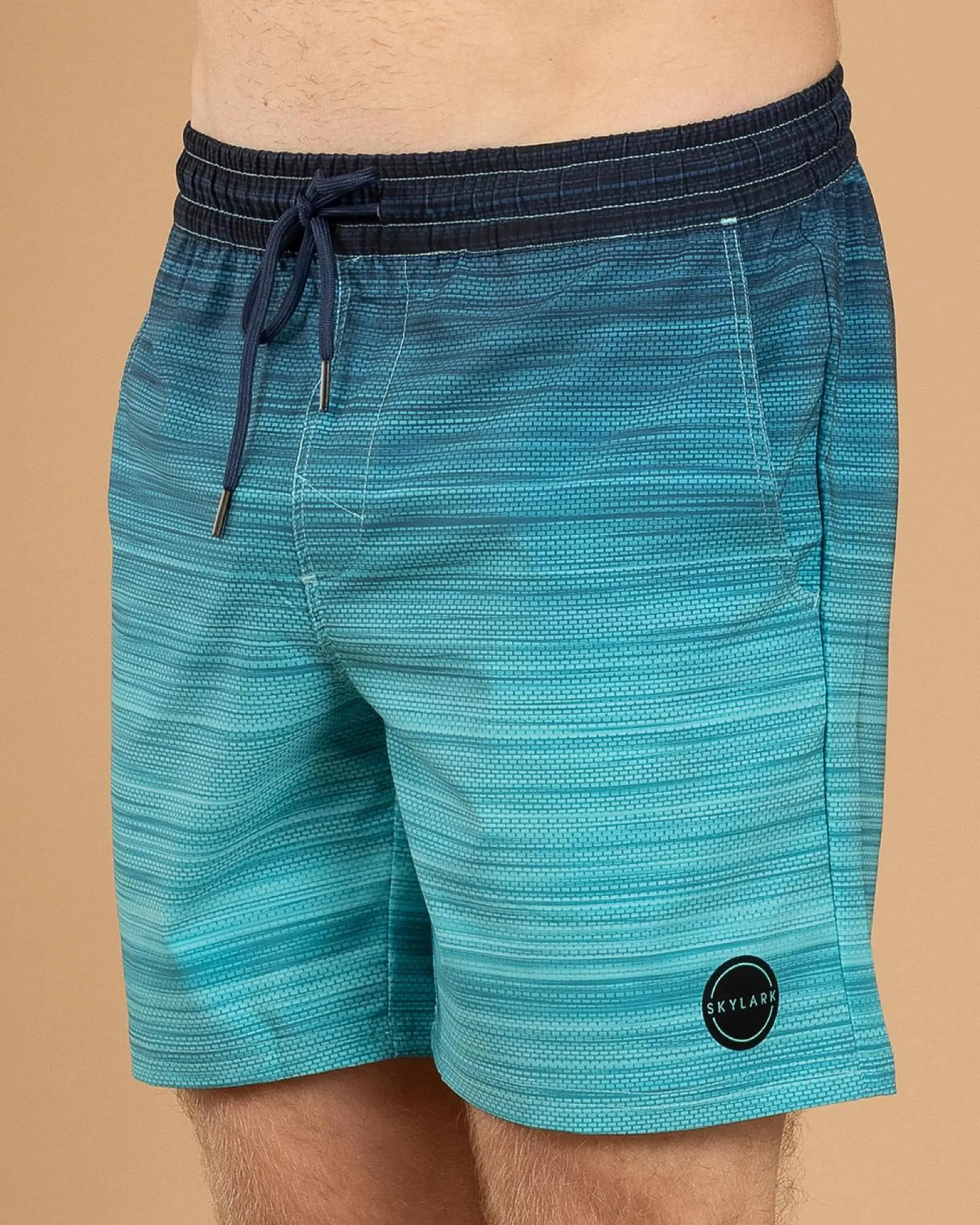 Shorts & Bottoms*Skylark Passage Elastic Waist Shorts Blue/mint