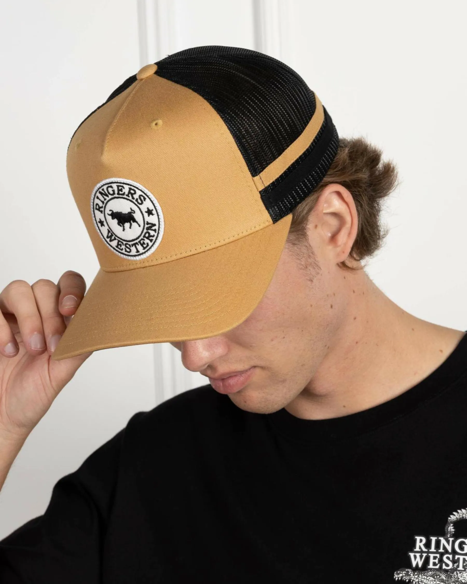Headwear*Ringers Western Pendleton Trucker Cap Clay