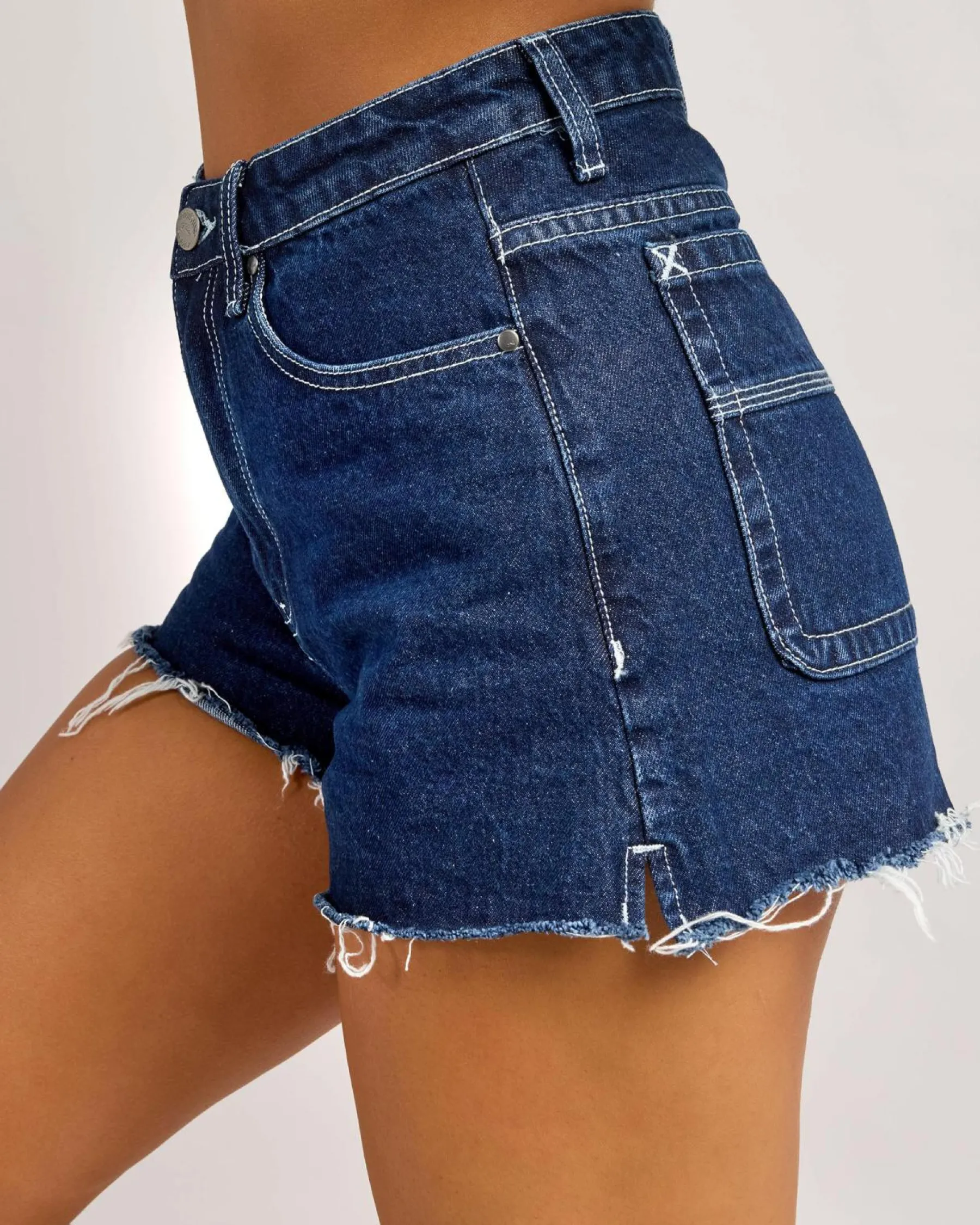 Sale Penny Kick Flare Denim Shorts Women Denim|Bottoms