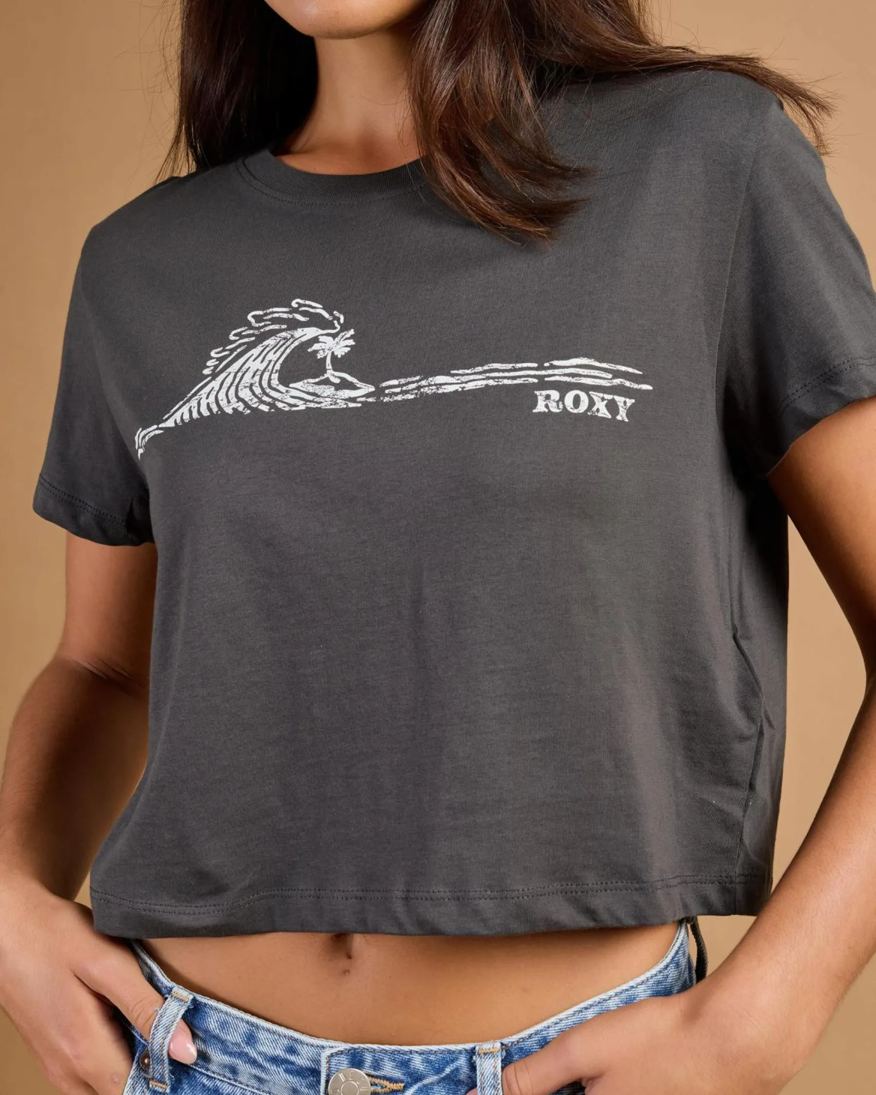 Best People Speak Cropped T-Shirt Women Tops